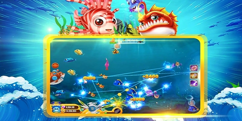 Đa dạng sinh vật là điểm cộng lớn nhất trong game bắn cá 23WIN