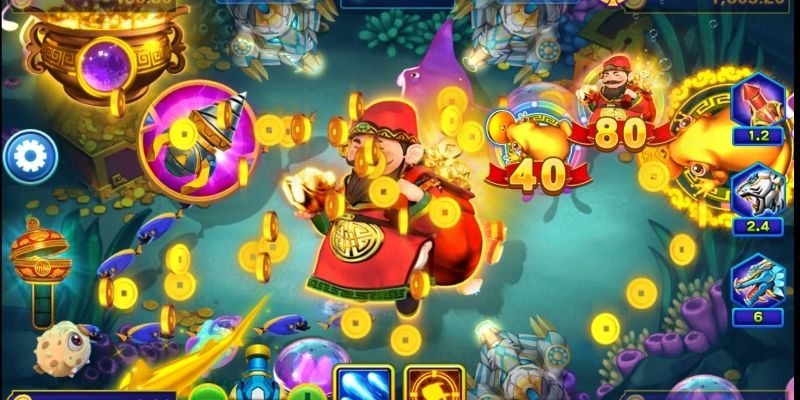 Bắn cá thần tài tạo doanh thu khủng tại đơn vị