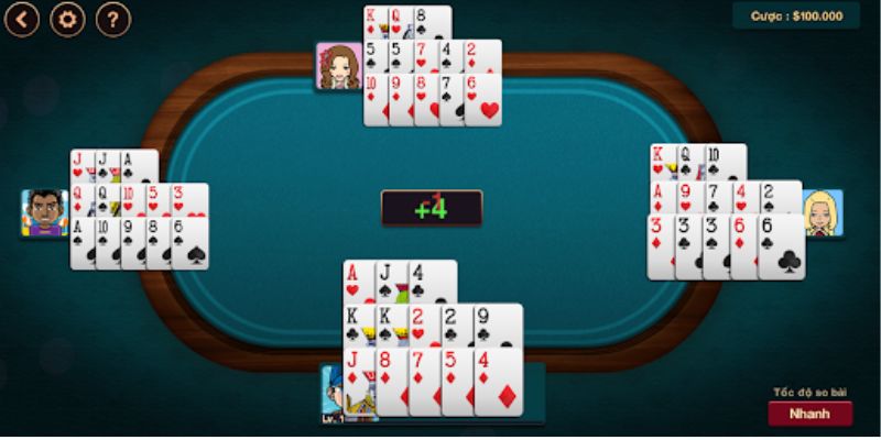 Luật chơi mậu binh khá đơn giản, phù hợp với cả người mới