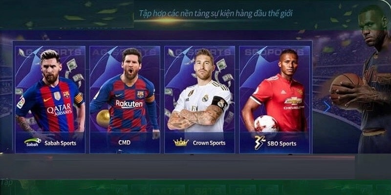 Những nhà phát hành có tiếng tại thể thao 23WIN